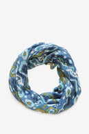 Print Scarf - Blue
