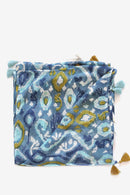 Print Scarf - Blue