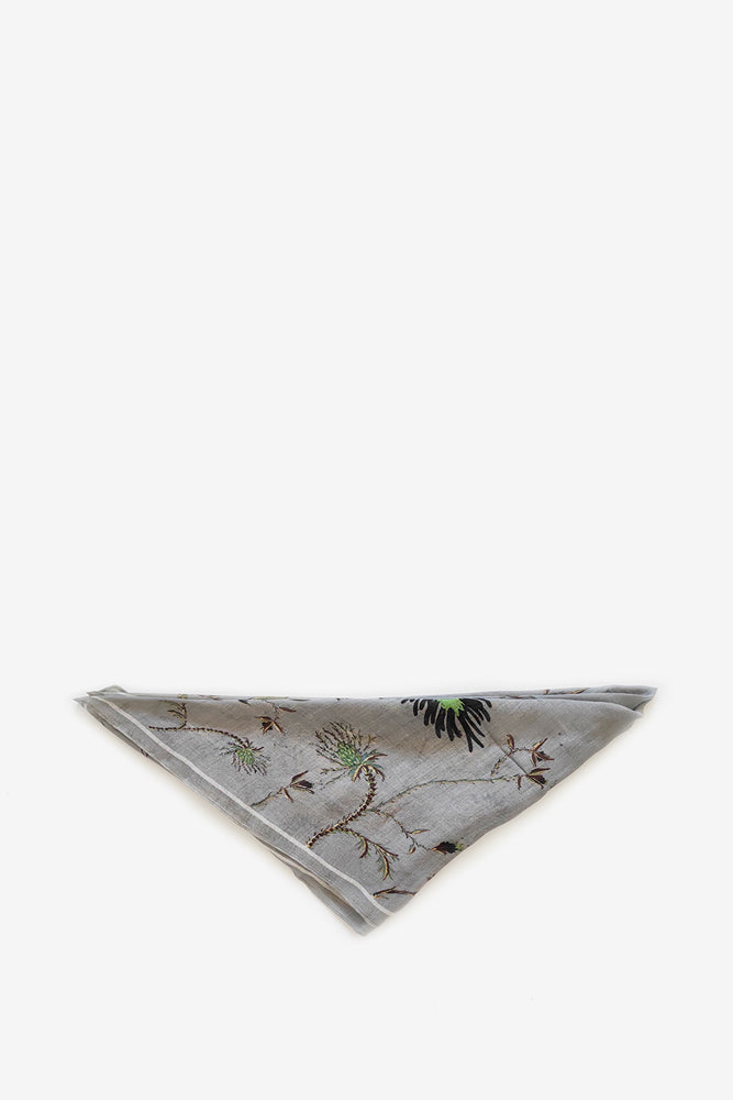 Printed Bandana - Grey