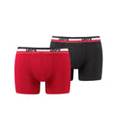 Sportswear Logo 2 Pack Boxer - Red/black