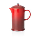 Cafetiere with Metal Press - Cerise