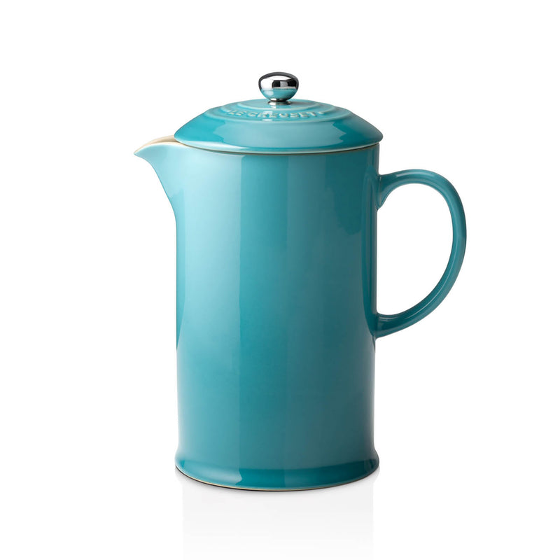 Stoneware Cafetiere - Teal