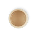 Medium Stoneware Storage Jar With Wooden Lid - Deep Teal