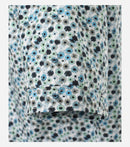 Print Leisure Short Sleeve Shirt - Light Blue