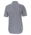 Check Leisure Short Sleeve Shirt - Light Blue
