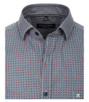 Check Leisure Short Sleeve Shirt - Light Blue