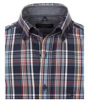 Check Leisure Short Sleeve Shirt - Light Blue