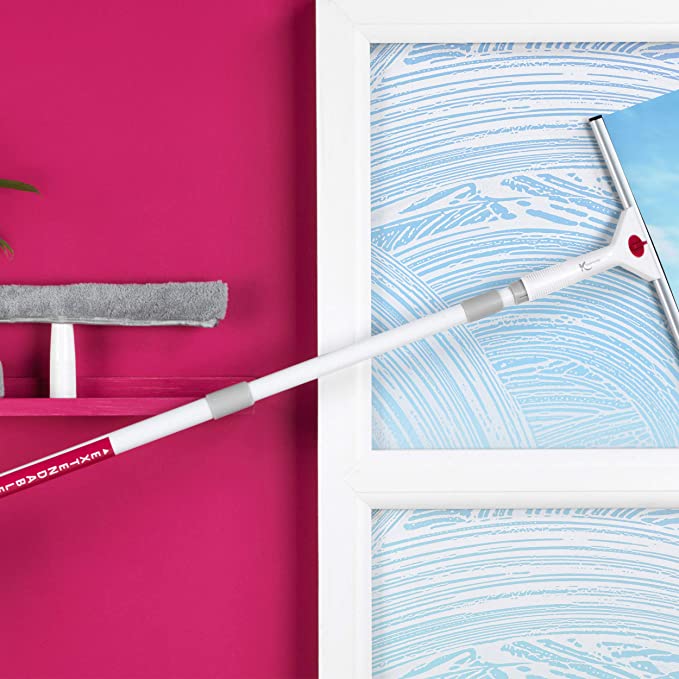 2 in 1 Window Cleaning Set Telescopic