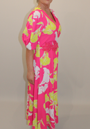 Lizabella Dress - Hot Pink