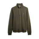 Aintree 1/4 Zip Jumper - Dark Olive