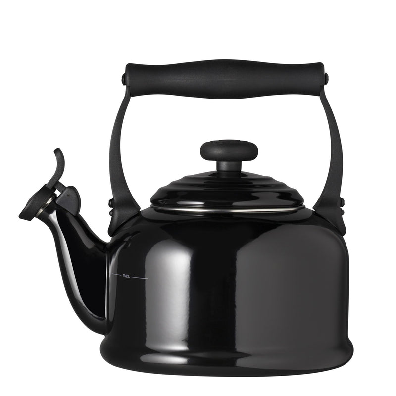 Traditional Whistling Kettle - Black Onyx