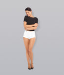 3 Pack Cotton Maxi Brief - White