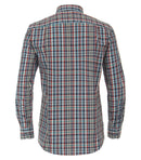 Long Sleeve Check Shirt - Light Blue