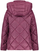 Nos Hooded Padded Jacket - Raspberry