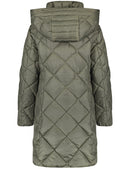 Nos Long Hooded Jacket - Reed