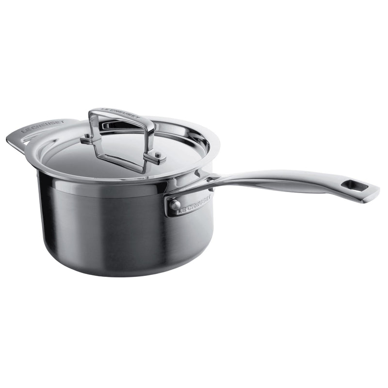 3-Ply Uncoated Saucepan 20cm