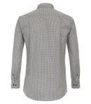 Button Down Print Shirt - Dark Petrol