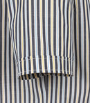 Short Sleeve Stripe Shirt - Light Blue