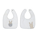 2 Bibs Set - Black
