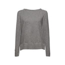 Jumper With Blouse Insert - Gunmetal