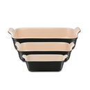 Stoneware Rectangular Dish 19cm - Satin Black