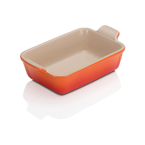 Stoneware Rectangular Dish 19cm - Volcanic