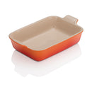 Stoneware Rectangular Dish 26cm - Volcanic