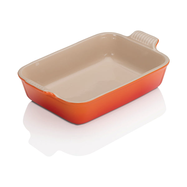 Stoneware Rectangular Dish 32cm - Volcanic