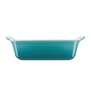 Stoneware Rectangular Dish 32cm - Teal