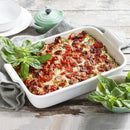 Stoneware Rectangular Dish 26cm - Cotton