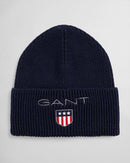 Medium Shield Rib Beanie - Evening Blue