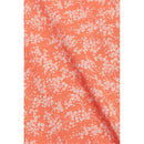 Slub Stripe T-Shirt - Orange Red