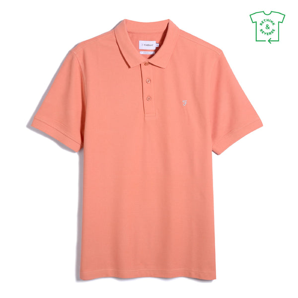 Cove Short Sleeve Polo - Canyon Red