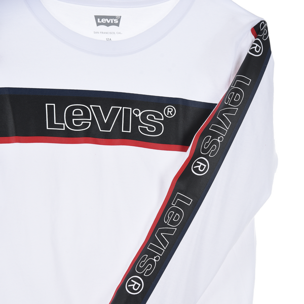 Long Sleeve Graphic T-shirt - White