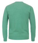 V Neck Jumper - Green 628