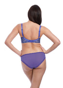 Jasmine Meadow Under-wired Plunge Bra - Denim