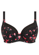 Viva Under-wired Side Support Bra - Black