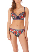 Wild Under-Wired Plunge Bra - Midnight