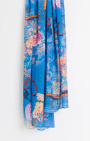 Adilah Scarf - Blue