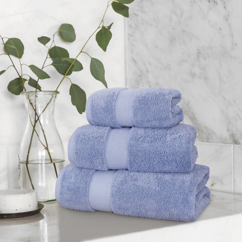 Relax Plain Dye 700 GSM Towel - Blue Skies