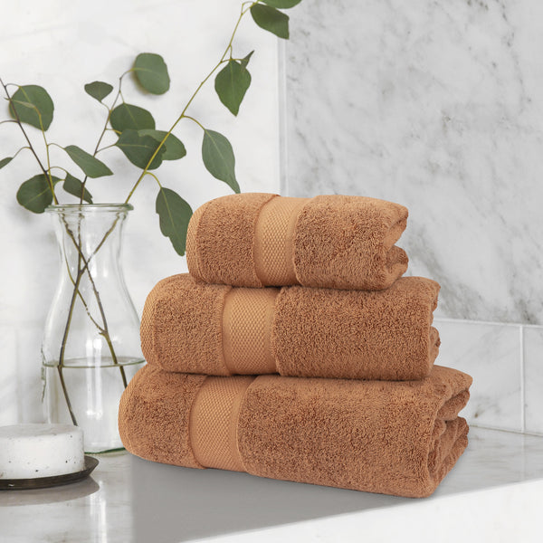 Relax Plain Dye 700 GSM Towel - Clay