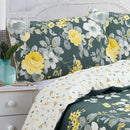 Alma Duvet Cover Set - Green