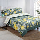 Alma Duvet Cover Set - Green