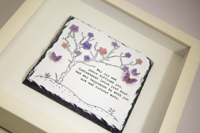 Slatecraft Frame - Joy & Peace