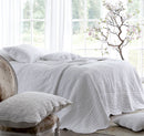 Athens White Bedspread