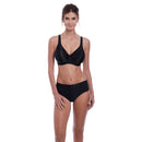 Aura Underwire Moulded Bra - Black