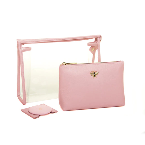 3 Piece Beauty/Makeup Gift Set - Pink