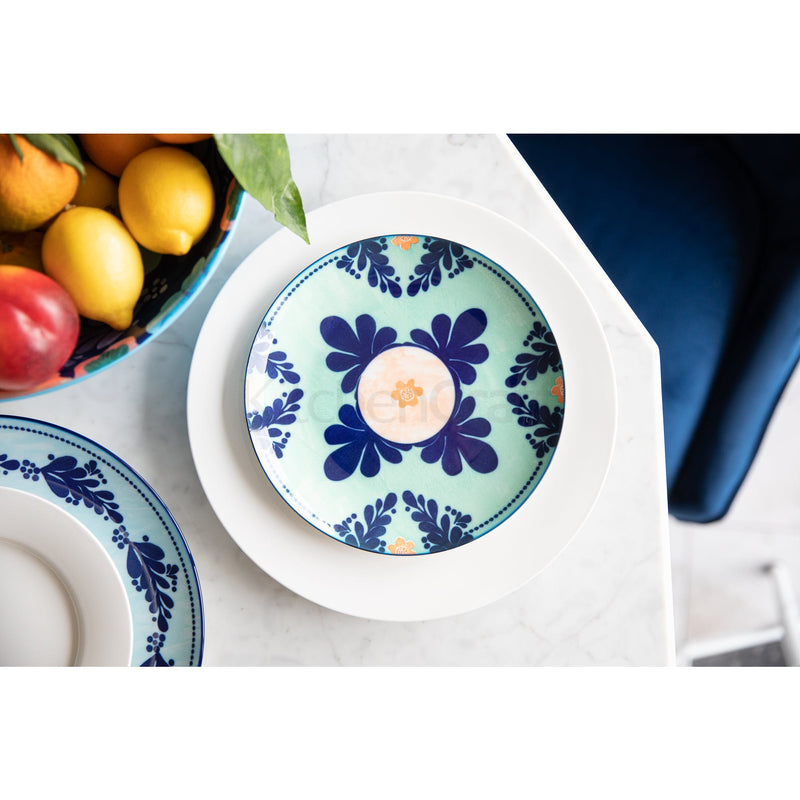 Majolica Teal 20cm Side Plate