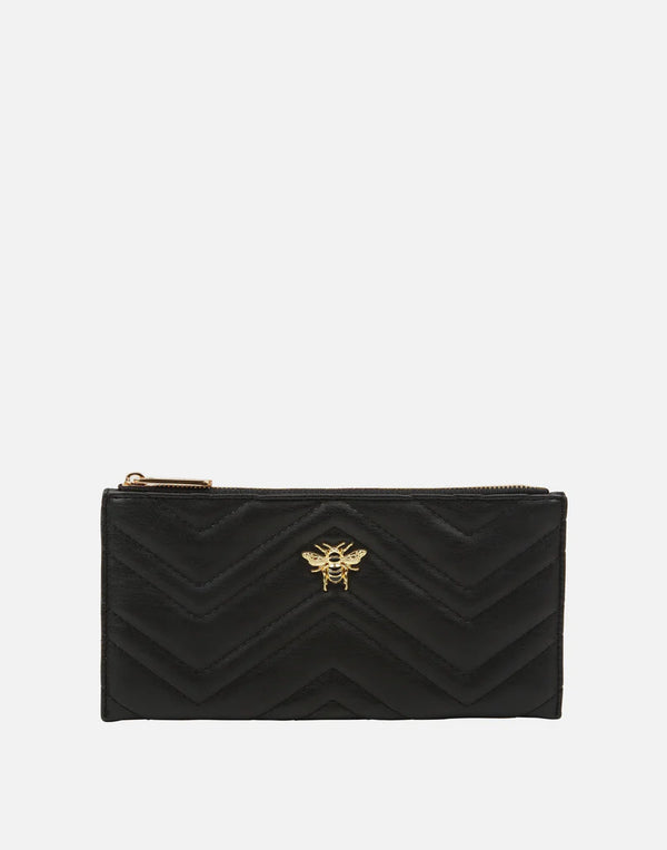Brunel Quilted Purse - Black