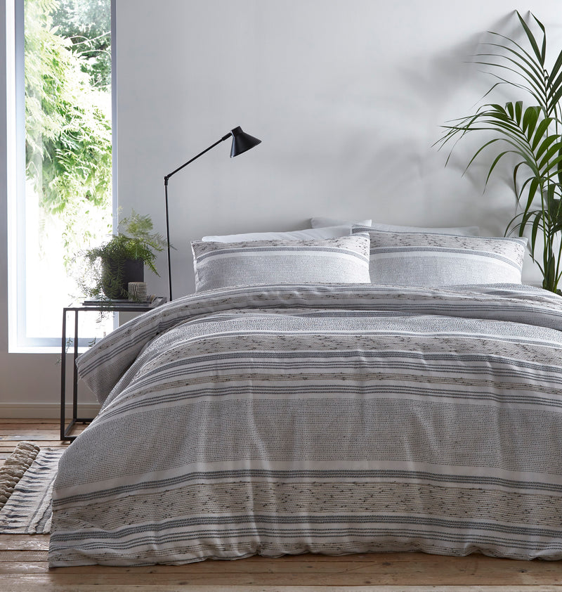 Amalfi Duvet Cover Set - Natural